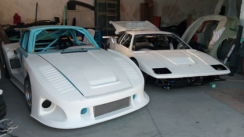 Porsche 935 K3 em oficina